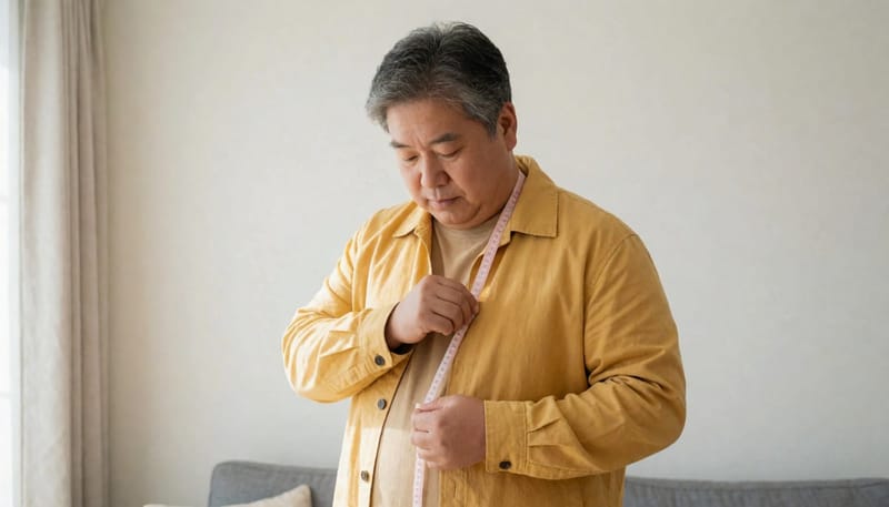 체질량지수와 목둘레처럼 집에서 먼저 확인해볼 수 있는 숫자들이 있습니다.